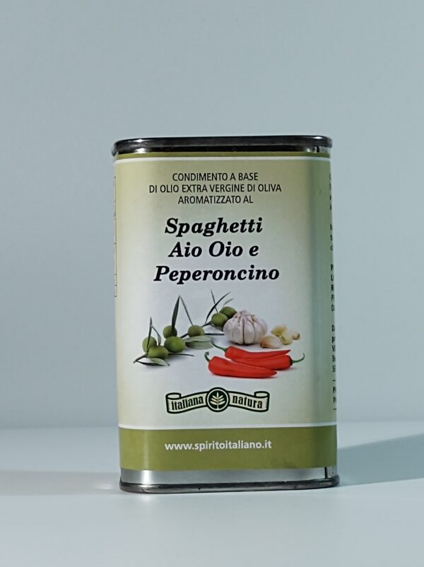 extra virgin olive oil with garlic and chilli